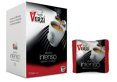 Verzi Caffe' Intenso x100 - Point capsules